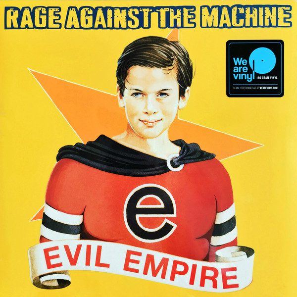 RAGE AGAINST THE MACHINE evil empire LP – Scarecrow Records
