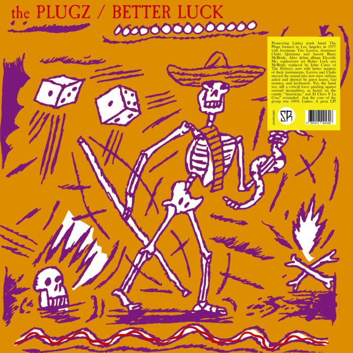 THE PLUGZ better luck LP Scarecrow Records